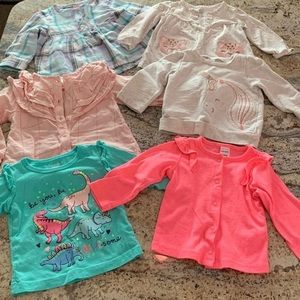 Bundle of 25 items/12-month baby girl clothes